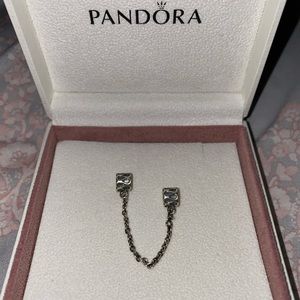 Silver chain Pandora Charm